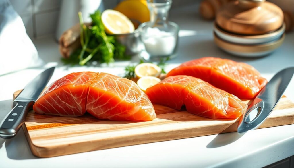 Preparing Salmon Fillets for Impressive Salmon Entrees Preparing Salmon Fillets for Impressive Salmon Entrees