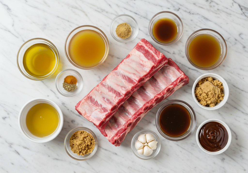 Complete Beef Back Ribs Ingredients