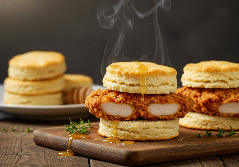 Fluffy Chicken Biscuits