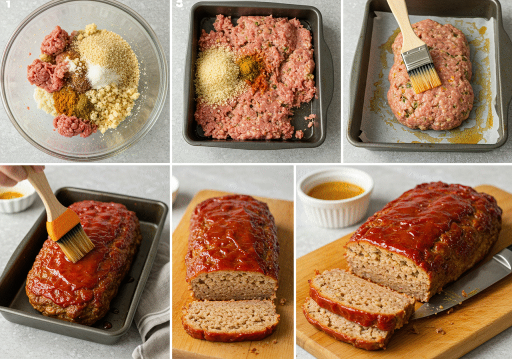How to Make Chicken Meatloaf – Visual Step-by-Step Guide