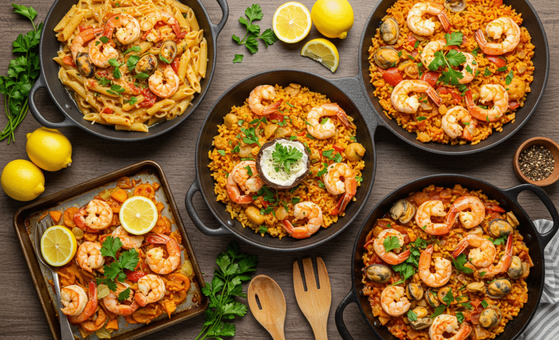 Seafood Medley Recipes - 5 Easy 30-Minute Dinner Ideas