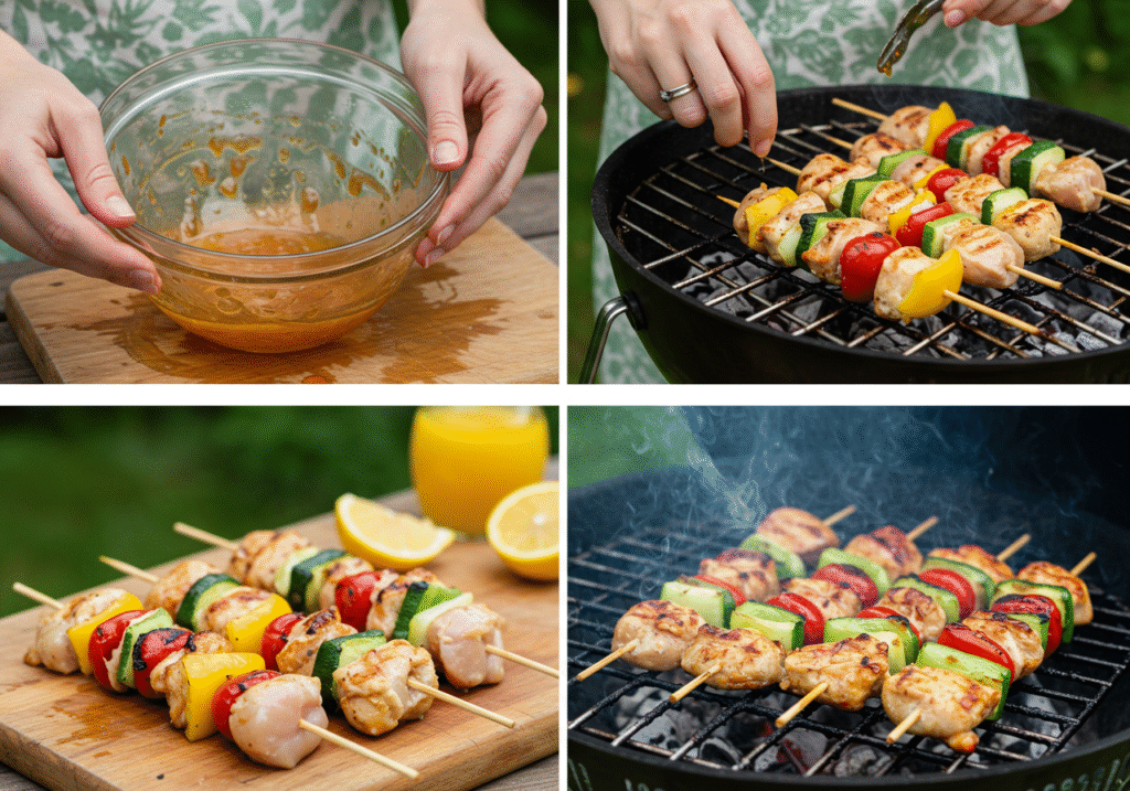 Chicken Recipes for Summer: Easy Grilling Steps for Perfect Skewers