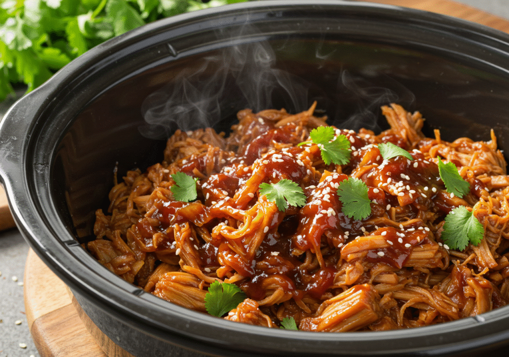Summer Crockpot Recipes: Smoky Pulled Jackfruit (Vegan BBQ!)