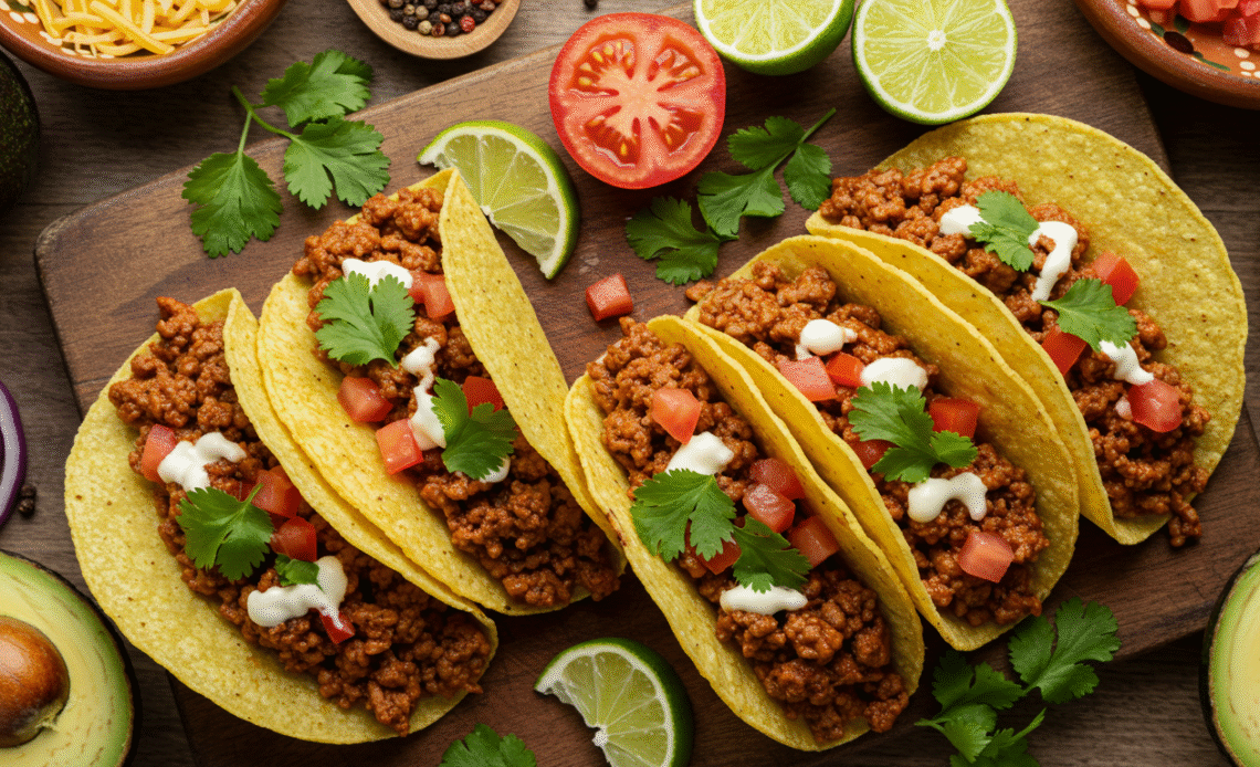 Mexican Ground Beef Taco Recipe: 20-Minute Dinner Perfection