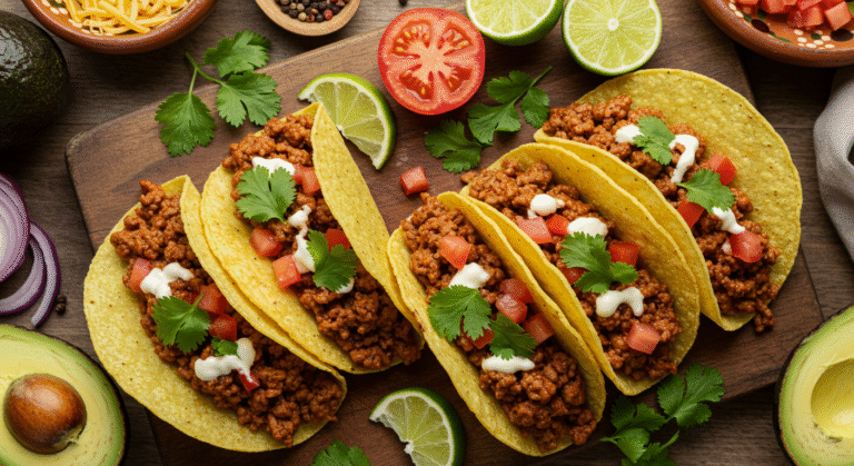 Mexican Ground Beef Taco Recipe: 20-Minute Dinner Perfection