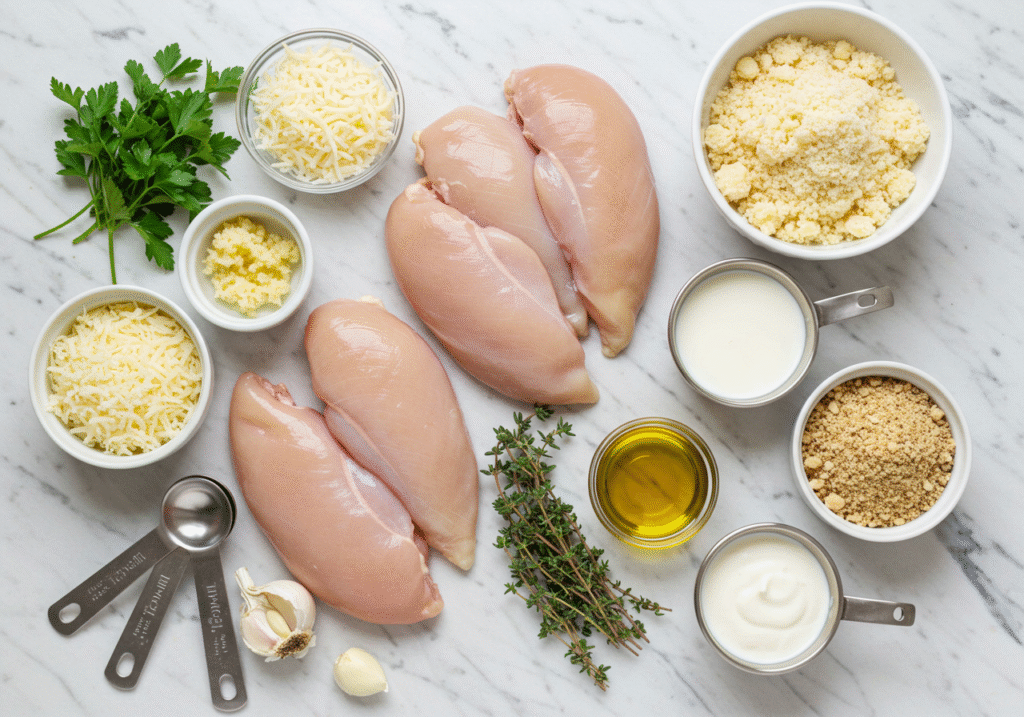 Crockpot Garlic Parm Chicken – Simple Ingredients, Big Flavor