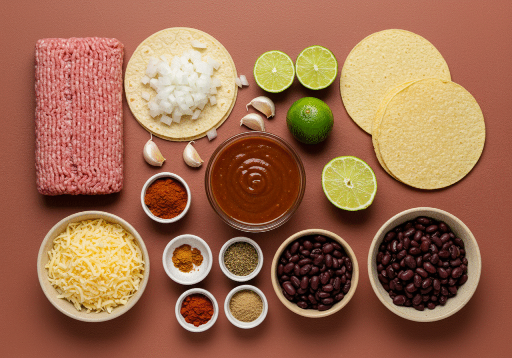 Ground Turkey Enchilada Recipe Ingredients