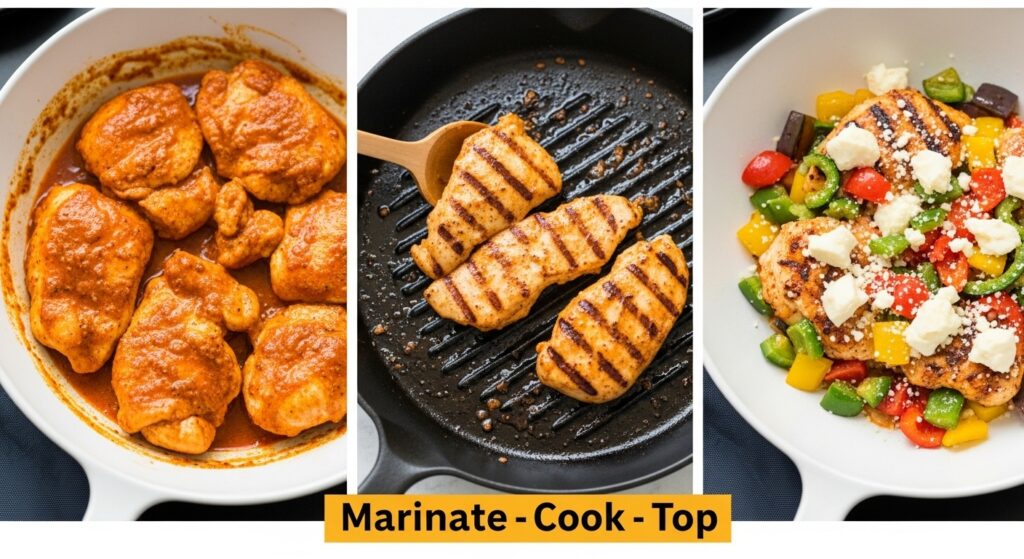 Fiesta Chicken Recipe in 3 Easy Steps - From Marinade to Meal