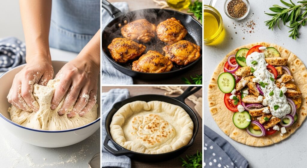 Chicken Pita Recipe: The Complete Step-by-Step Cooking Process