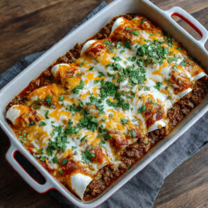 Ground Turkey Enchilada Recipe