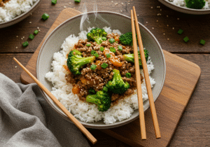 Savory Ground Beef & Broccoli Stir-Fry – Ready in 20 Minutes