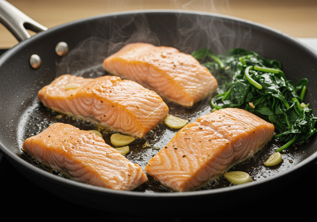 How to Make a Salmon and Spinach Recipe – Step by Step