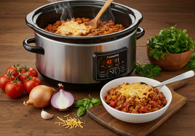 Ground Beef Crockpot Magic: 5 Easy Recipes