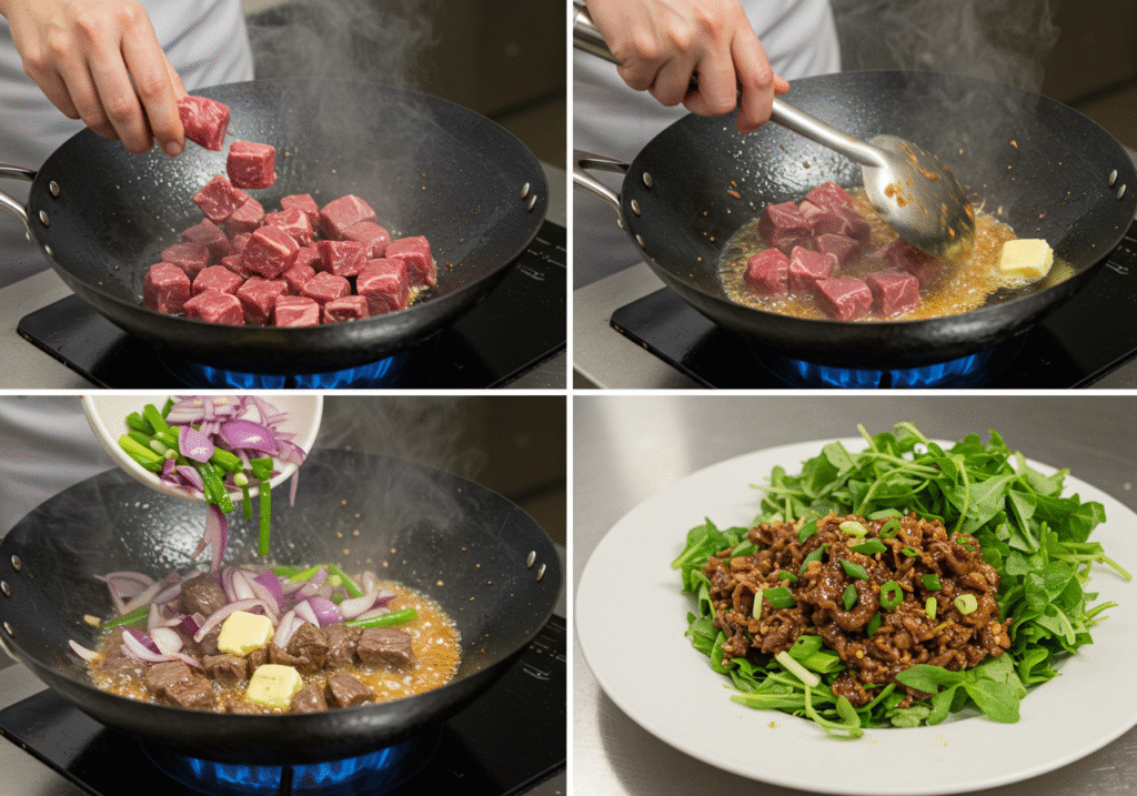 Shaking Beef Recipe: Four Essential Steps to Master This Vietnamese Classic