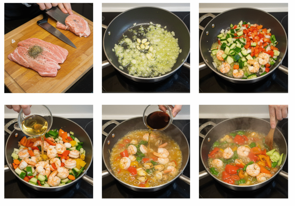 6 Easy Steps to Cook a Flavorful Seafood Medley recipe at Home