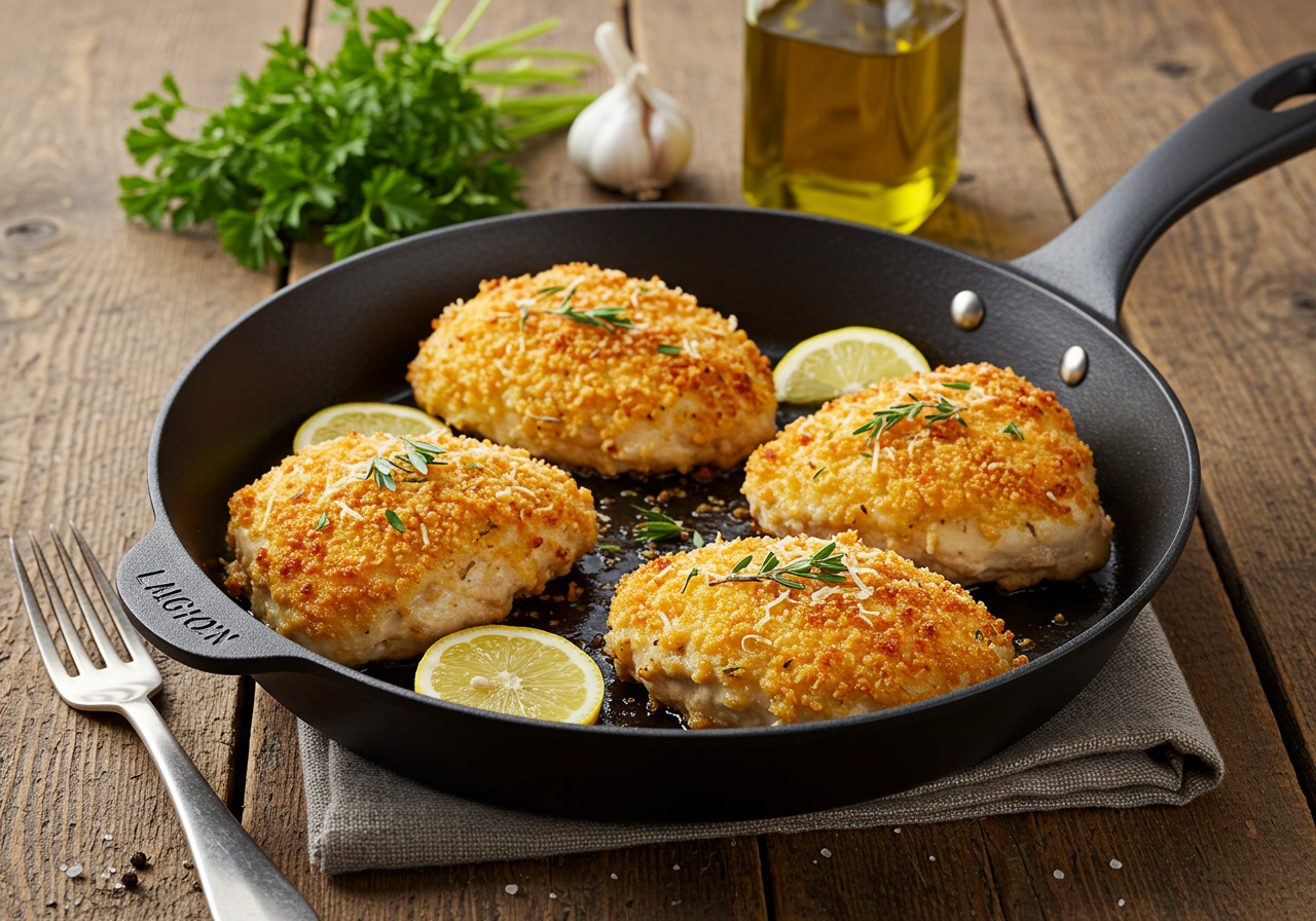 Longhorn Parmesan Crusted Chicken Recipe: Golden Crispy Perfection