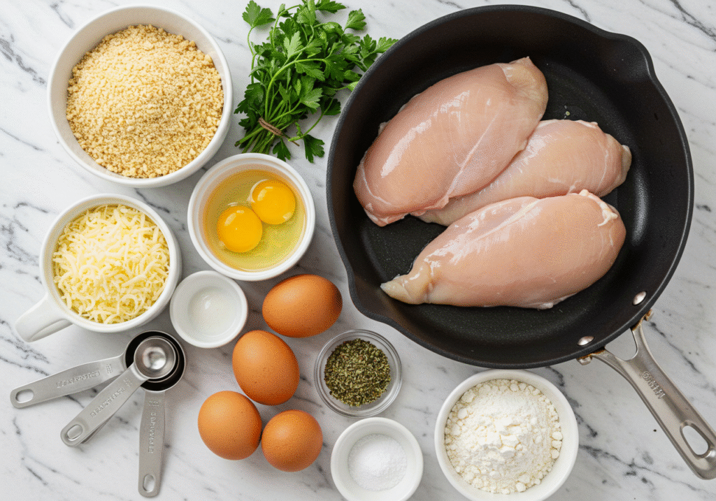 Longhorn Parmesan Crusted Chicken Recipe Ingredients – 30-Minute Meal
