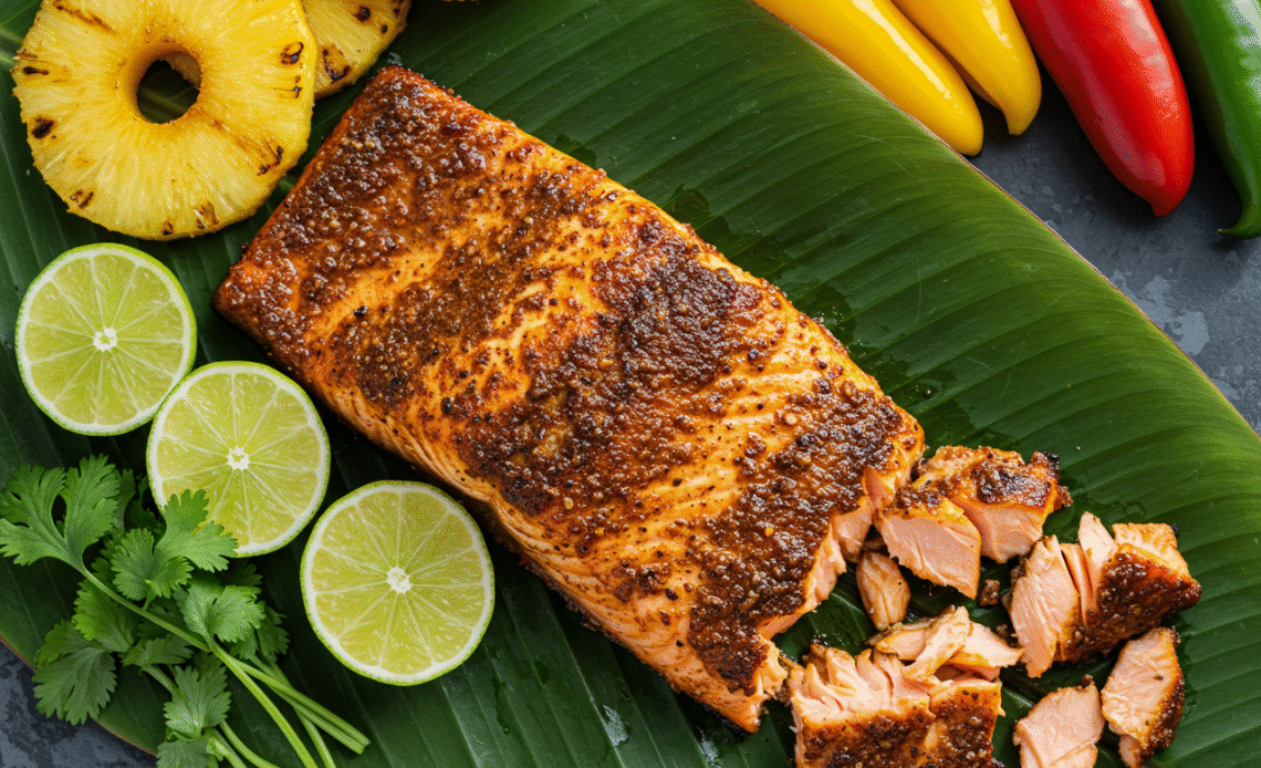 Jerk Salmon Recipe - Caribbean Spice Perfection