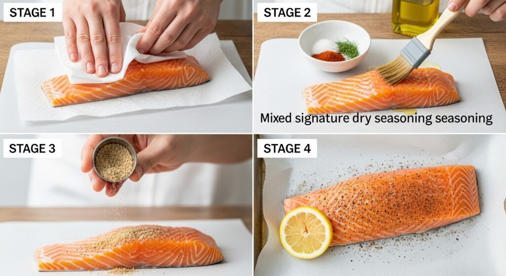 Master the Season: Step-by-Step Application of the Best Seasoning for Salmon
