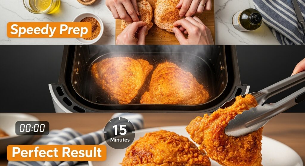 Fast & Flawless: Your 15-Minute Air Fryer Chicken Thighs Guide