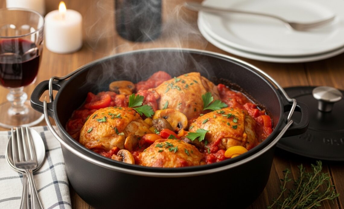 Chicken Cacciatore Recipe - Rustic Italian Comfort Food
