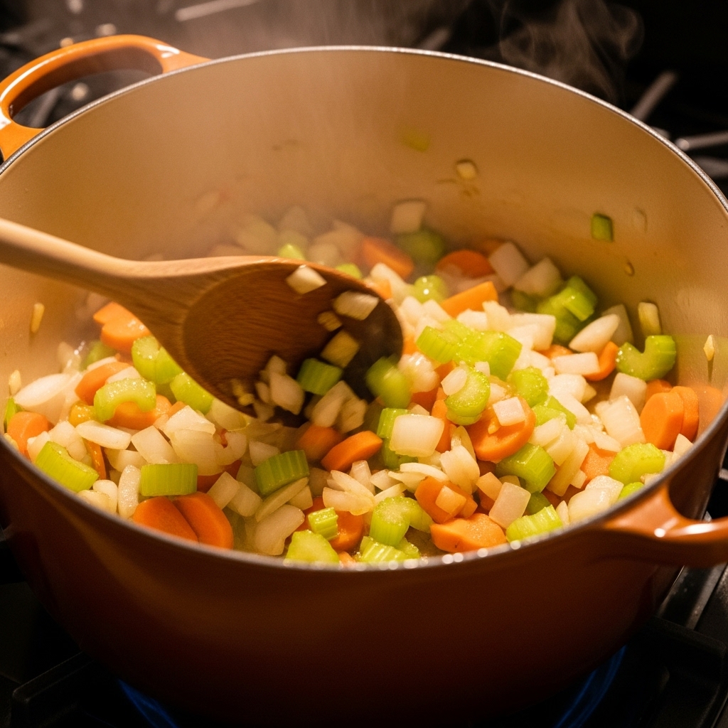 Cooking a Flavorful Chicken Vegetable Soup