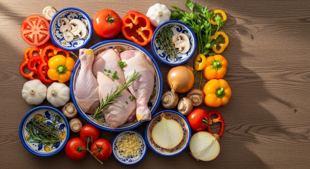 Chicken Cacciatore Recipe - Fresh Authentic Ingredients