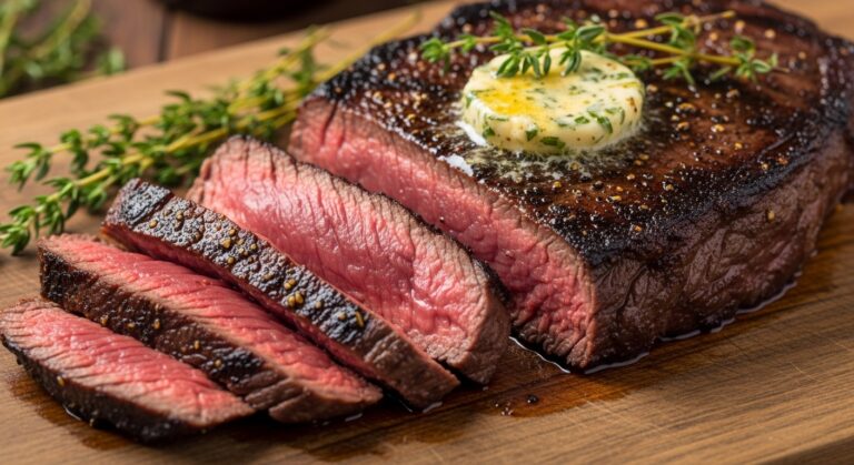 Flat Iron Steak - Perfectly Juicy with Caramelized Crust