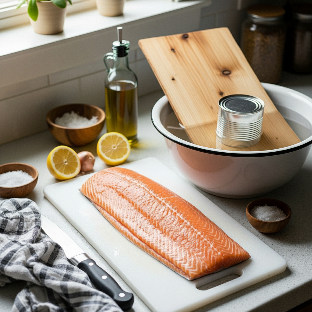 Cedar Plank Salmon: All the Essential Ingredients for the Recipe