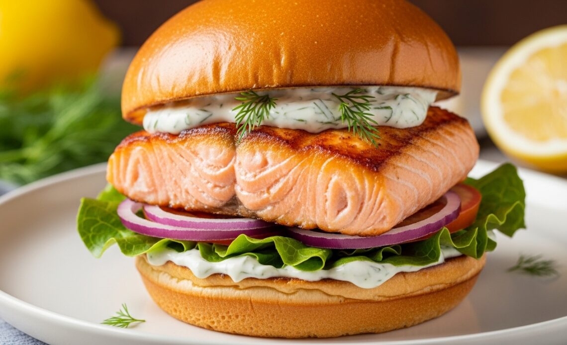Delicious Salmon Burgers Ready in 15 Minutes