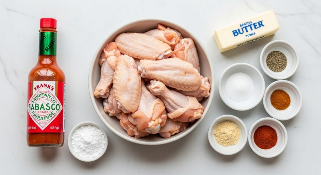 Buffalo Wings Ingredients