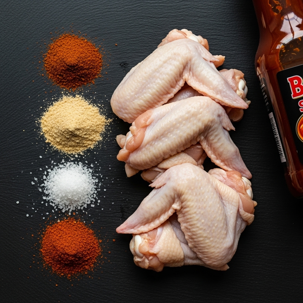 Chicken Wings: Essential Dry Rub Ingredients & Glaze Setup