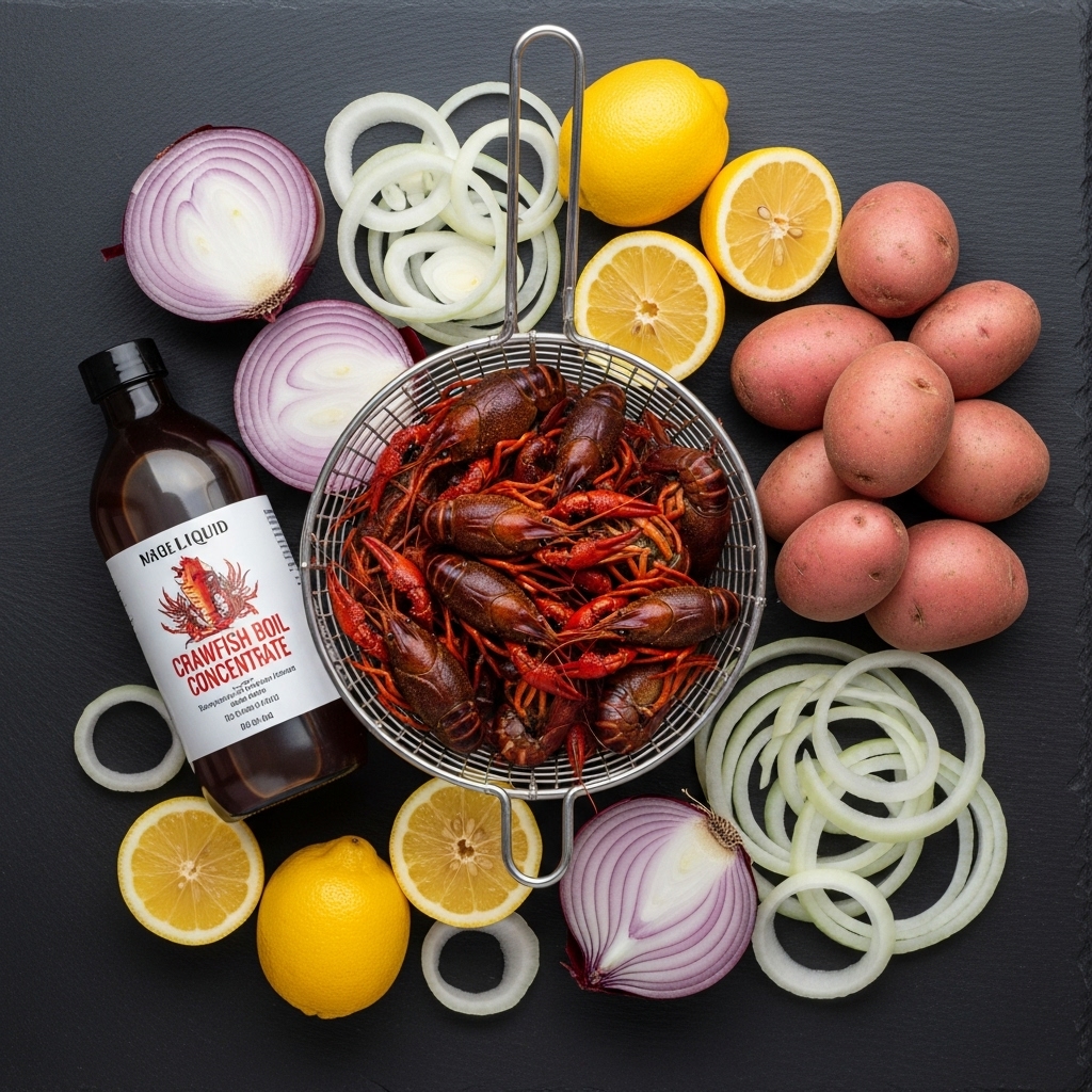 Crawfish Boil: All the Essential Ingredients