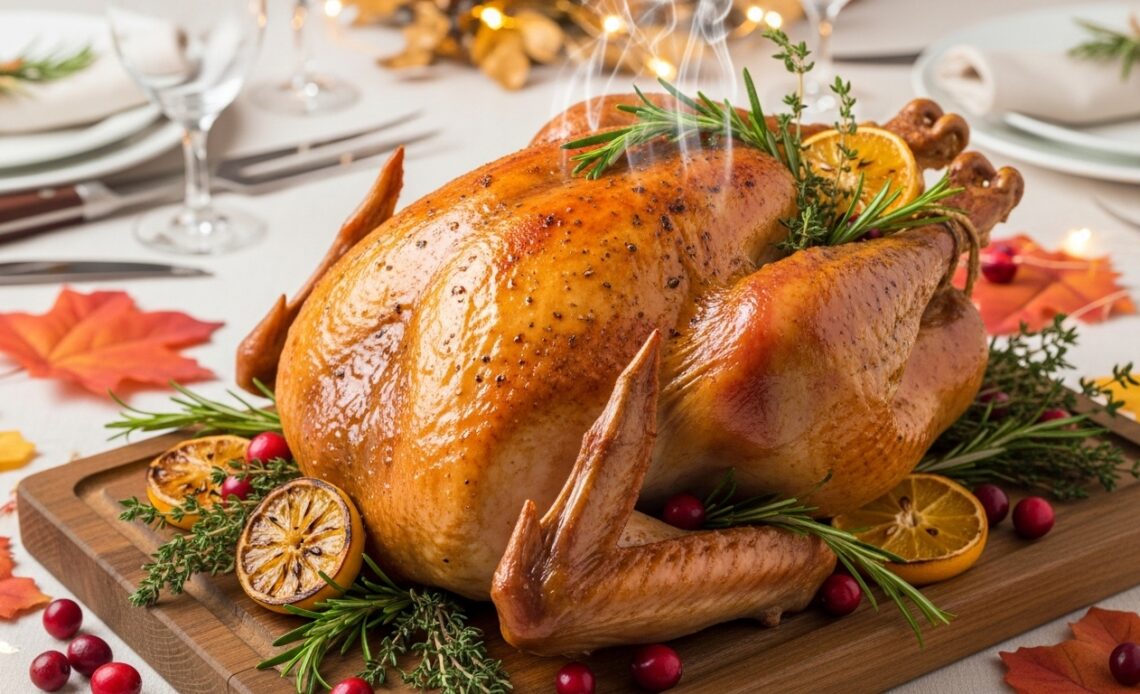 Roast Turkey Recipe - Golden Holiday Centerpiece