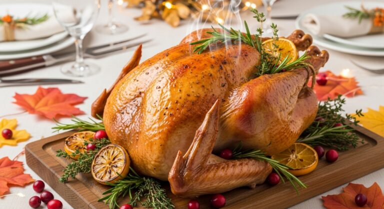 Roast Turkey Recipe - Golden Holiday Centerpiece