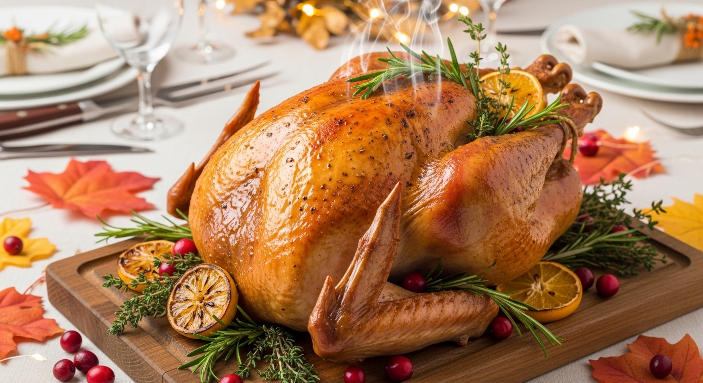 Roast Turkey Recipe - Golden Holiday Centerpiece