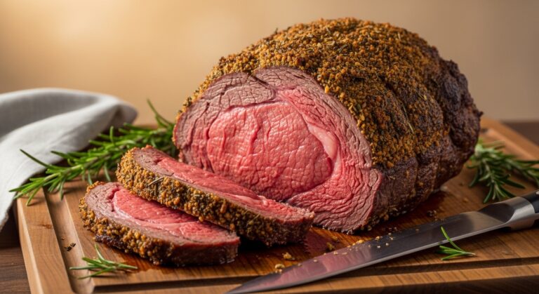 Prime Rib: Perfect Medium-Rare Hero Shot