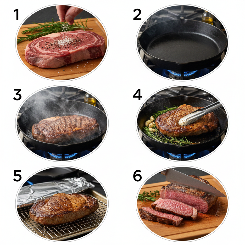 Flat Iron Steak - 6 Steps to Perfect Doneness