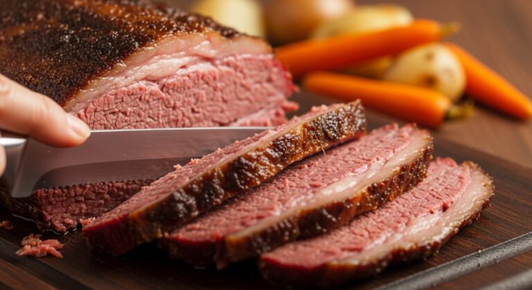 Corned Beef Brisket: The Sliced, Perfect Final Dish