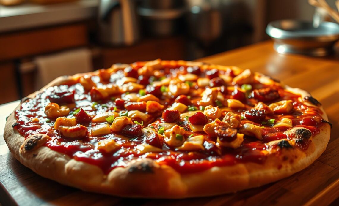 bbq chicken pizza
