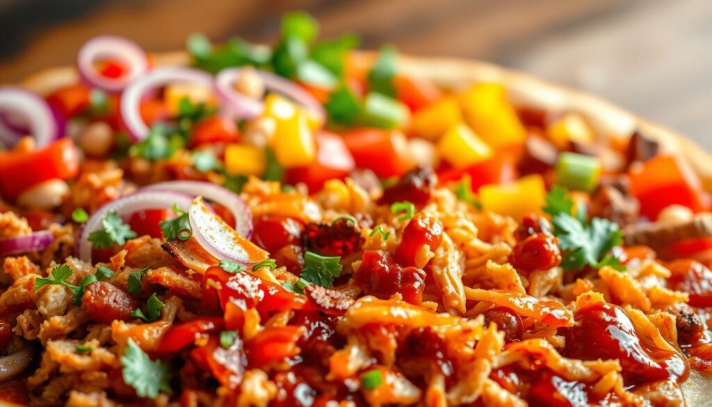 bbq chicken pizza toppings
