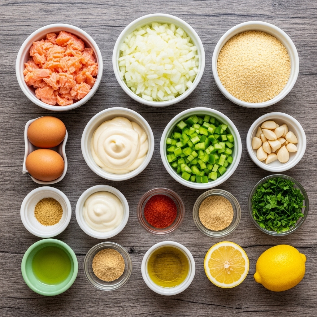 Salmon Croquette Ingredients