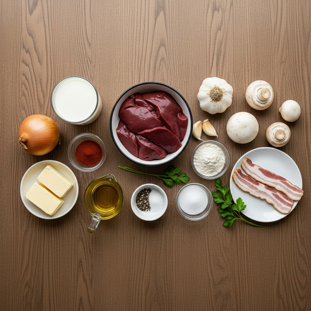 Beef Liver Recipe Ingredients