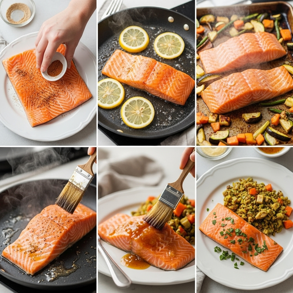 Sockeye Salmon Recipe Steps
