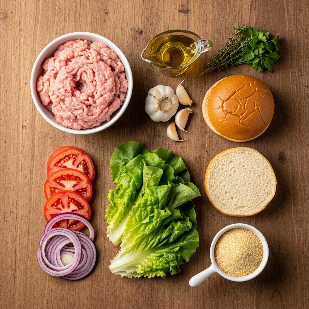 Turkey Burger Ingredients