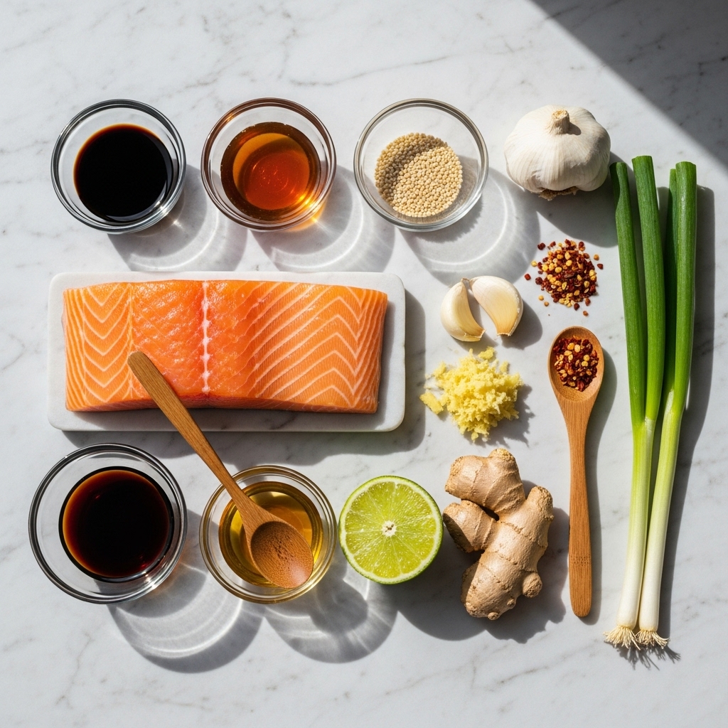Asian Salmon Recipe Ingredients – Simple and Flavorful Essentials