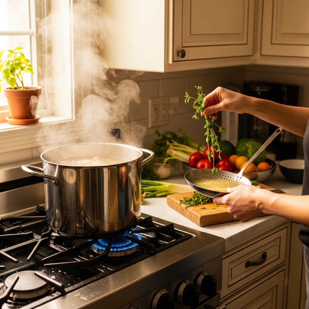 Jewish Chicken Soup Recipe — Step-by-Step Cooking Process (1)
