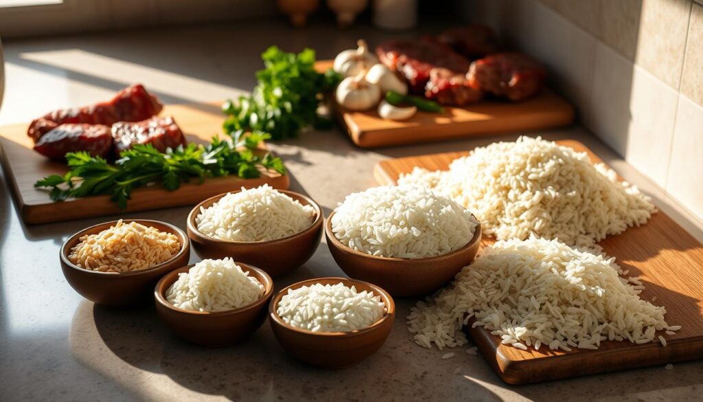 choosing rice for beef recipes