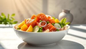 salmon poke bowl recipe