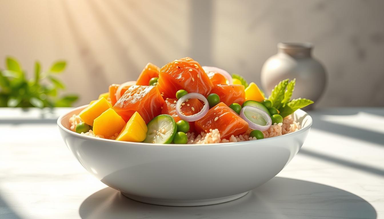 salmon poke bowl recipe